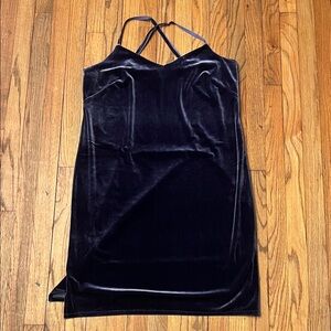 Elegant Velvet Slip Dress